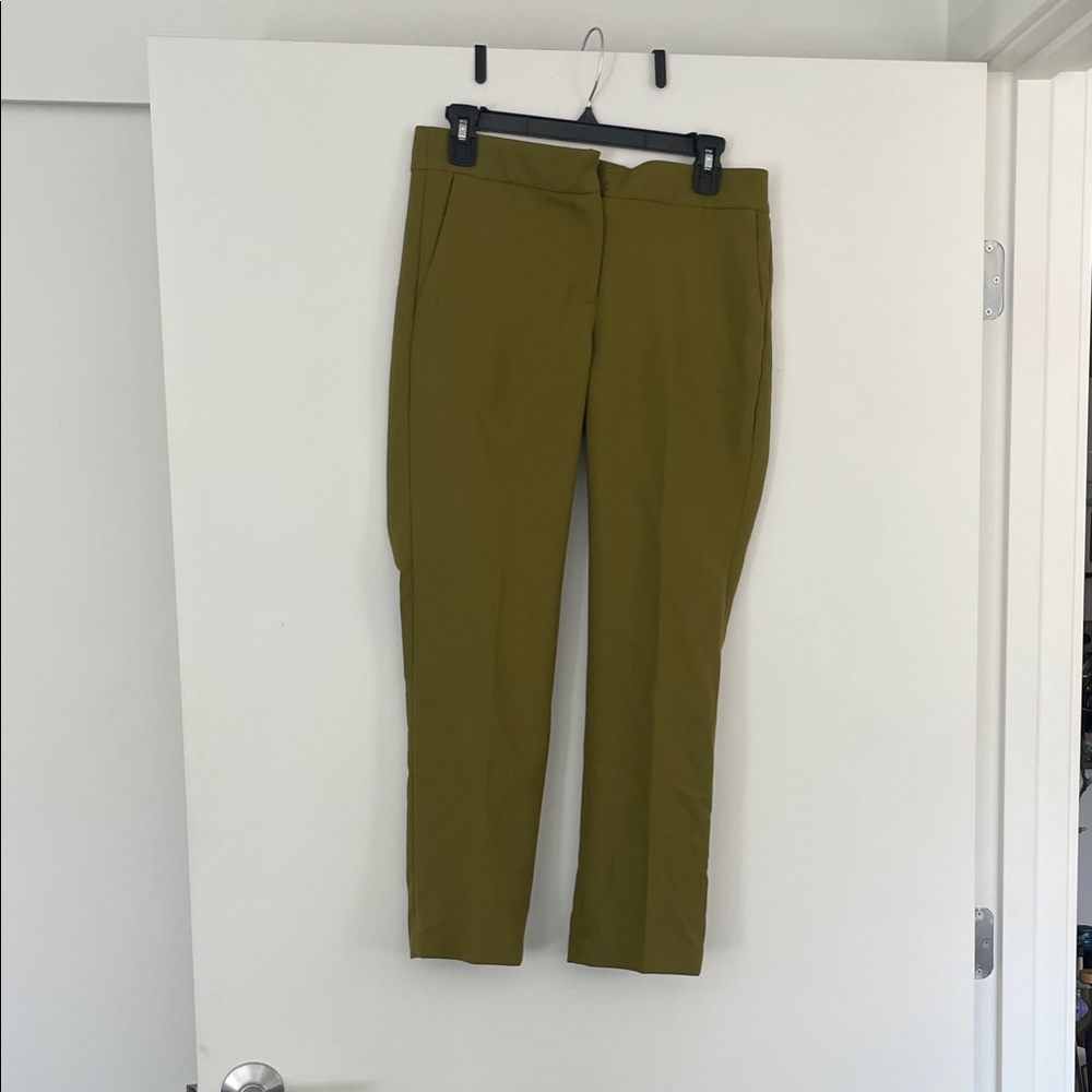 Olive Green Women’s Dress Pants